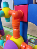 Magnetyczne piankowe klocki - MagFlexi - 100 el.